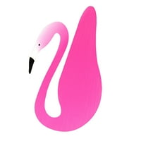 Swirl ptica party flamingo kreativni vrtlog flamingo osjetljive swirl flamingo