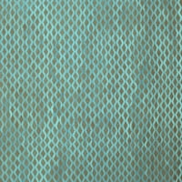 Ahgly Company Zatvoreni pravokutnik Sažetak svijetlo plava prostirke savremene površine, 5 '8'