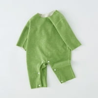 Petort Baby Boy Romask sa kapuljačom za kapuljaču, posteljina od posteljine zelena, 90