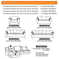 Seater elastični kauč kauč na kauč na kauču navlaka za klizanje štitnika za zaštitu