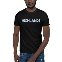 Highlands Retro stil kratkog rukava majica kratkih rukava po nedefiniranim poklonima