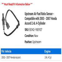 Uzvodno senzor zraka za gorivo - kompatibilan sa - Honda Accord 2.4L 4-cilindrični 2006