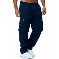 Susanny Camo Tergo hlače za muškarce opušteno fit dugme mens vitke fit hlače jogger elastične strugove,