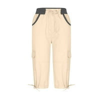 Capri pantalone za žene vježbanje teretnih hlača Dužina Ljetni casual salon Capris Tactical Lacks s