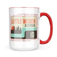 Neonblond USA Rivers Little Weiser River - Idaho krila poklon za ljubitelje čaja za kafu