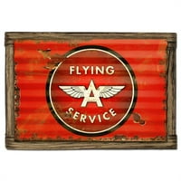 Prošlo vrijeme znakovi PTSC leteći servis Vintage Metal znak - in