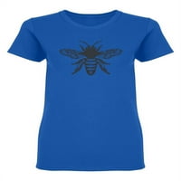 Velika majica sa dizajnom od košulje u obliku pčele u obliku ženske žene - MIMage by Shutterstock, ženska