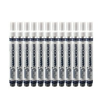 Set White Brockrkmark Slimline industrijski markeri boja neproziran sjaj olovka od metalnog drveta plastična