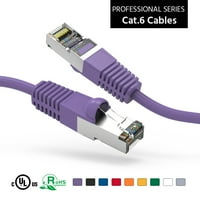 4FT mačja zaštićena Ethernet mrežom pokrenuta kabl ljubičasta, pakovanje