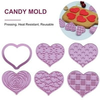 Sank Lifestyle Set Candy kalup Ne-Stick ulov za ulov lagano romantični ljubavni oblikovani u obliku