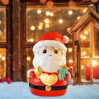 Veki slatka Santa spavaća soba Decrati dekoracija zvjezdane svjetiljke na privjesak Božićni poklon ukrasi