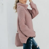 Trendi kaputi za žene slatke jakne modni džemper asimetrični džemper topli kaput zimska topla odjeća