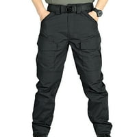 Lilgiuy muške hlače višestruki džepovi Tergone pantalone Radne borbene tačke džep lagane vježbe hlače