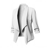 Soyoid Womens Blazer kaputi i jakne - elegantan stil dugih rukava isključite kratki kaput s dugim rukavima