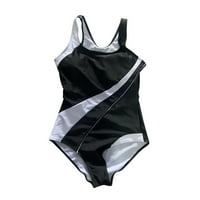 Žene patchwork plivajuće odijelo udobnosti Slim Fit kupaći kupaći kostim jednodijelni bikini set