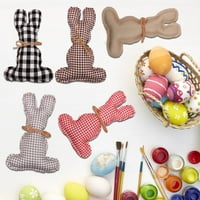 Mairbeon Rabbit Ornament Bez blještava puna puna puna puna mekana dodirna kolekcionarska igračaka za