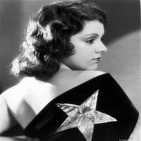 Lillian Roth postavio je na stražnjoj strani u crno-bijelom portretu