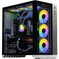 Velztorm Lu CTO Gaming Desktop Tekući hlađenje, GeForce GT 1050TI 4GB, AC WiFi, AIO, RGB ventilatori,