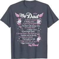 Moj otac je moj anđeo čuvar, tata majica devojke oca majica