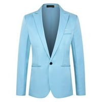 Petort muške odijele Blazer jakne lagana posteljina bluže jakna stilski tasteri jakne za odijelo BU2,2xl