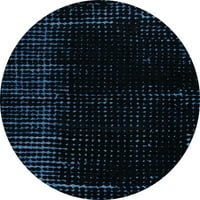 Ahgly Company u zatvorenom okruglom sažetkom crne apstraktne prostirke područja, 5 'krug