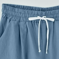 Hlače za žene Dandelion Ispiši ljeto Visoki struk Print Pamučne hlače Plus veličine Kratke hlače Pokazivanje