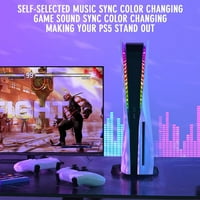 Svjetlo za PS konzolu, PlayStation LED svjetla DIY pribor za ukrašavanje, Igra Sound Music Sync, RGB