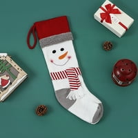 Veki Božićne čarape 18 Velike božićne čarape Božićne santa snjegovića penguin ukrasi Kućna zabava Poklopac