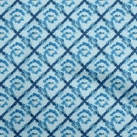 Onuone svilena tabby plava tkanina azijska-kravata i boja - Teksturni opseg isporuka Ispiši šivanje