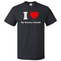 Volim moju majicu Snicker Doodle, srce moj poklon Snicker Doodle Tee