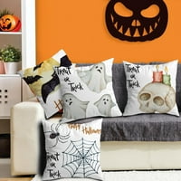 Zruodwans Bat tematski jastučnica Halloween Jastučnica sa sablasnim publicama šišmiša Ghost uzorak svečani