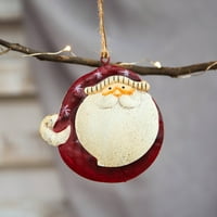 Božićni viseći ukrasi Predivne gvožđe privjeske ukrase za božićne stablo Početna stranački uređenje