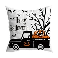 Jastuk za Noć vještica pokriva rustikalna ukrasa za Halloween za kauč na kauču na kauču