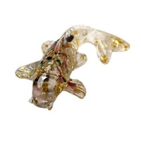 Ribe figurice Životinjski model Mini riblje kip čajnog stola kolekcionarstvo A