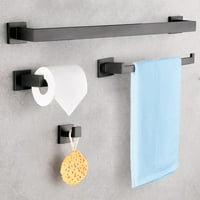 Kupatilo set od nehrđajućeg čelika zidni ručnik sa zidnim ručnikom za toaletni papir držač ručnika za