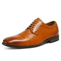 Marc Novo Muška haljina Oxfords Cipele CAP toe čipke kožne cipele JFB Brown veličine 12