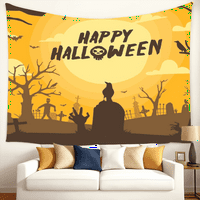 Halloween Tapistry, Bat grobnica zidna tapiserija, za sobu za spavaću sobu Dorm Party Decor, 336