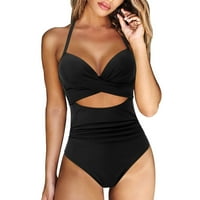 Ženski bikini postavio jedno odijelo za kupalište na plaži za kupanje kupaćih kupaćih kupaćih kostima