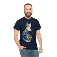 Space Kitten vladar zemlje Funny Unise Graphic majica