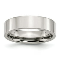 Bijeli prsten od nehrđajućeg čelika Vjenčanje udobnost