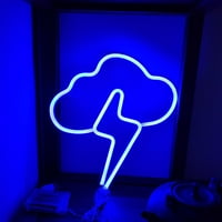 Fonwoon LED Neon Light USB Noćna lampica napajana kao zidni dekor za dječju sobu Dnevna soba