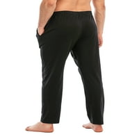 Muške pajamas hlače noćna odjeća za spavanje kupaonica pidžama dugim salonama hlače jogger pantne pantne