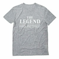 TStars muške majice za penzioniranje - Legenda je umirovljeni čaj - šaljiv poklon za umirovljenje -