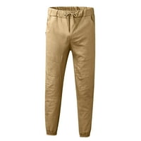 GUBOTARE Workout pantalone za muškarce pantalone sa džepovima sa zatvaračem pantalone muške povremene muške hlače