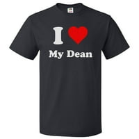 Srce moja majica dekan - volim svoj dean tine poklon
