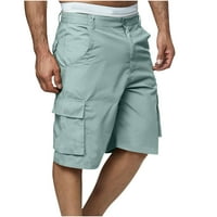 YieVot kombinezoni muškarci kratke hlače Ljeto odobrenje Srednja struka kratke hlače Muškarci imaju
