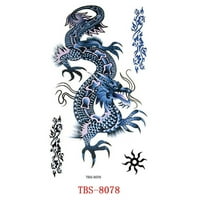 Toyella vodootporna tetovaža sa totemskim znakovima 8078