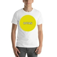 Žuta tačka Rotan kratka rukava majica s nedefiniranim poklonima