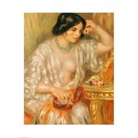 Posteranzi Balxir Gabrielle sa nakitom Poster Print Pierre-Auguste Renoir - In
