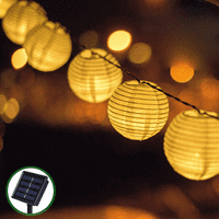 Solarna vanjska platna lampa Lampica String Božić na otvorenom dvorište Vodootporni ukras